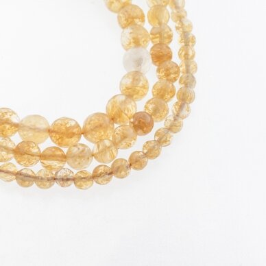 Coffee Watermelon Quartz Glass, Faceted Round Bead, 37-39 cm/strand, 4, 6, 8, 10, 12 mm